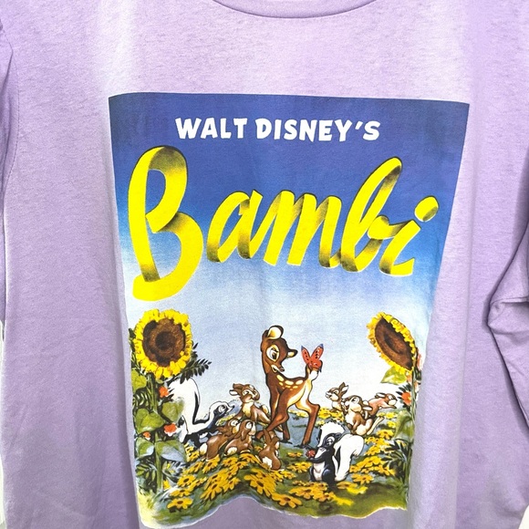 NEW Disney x ZARA Bambi Graphic Shirt - Size Large - Picture 5 of 10